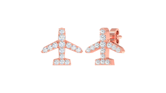 Diamond Airplane Silhouette - E513V