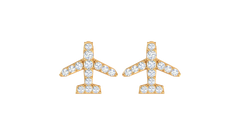 Diamond Airplane Silhouette - E513V
