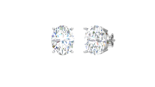 Three cttw Oval Lab Grown Diamond