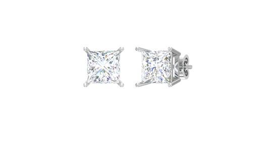 Two cttw Princess Lab Grown Diamond