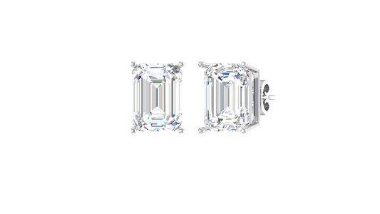 Three cttw Emerald Lab Grown Diamond