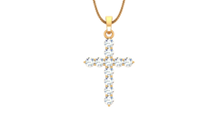 Diamond Cross Pendant