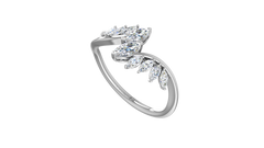 Marquise Feather Bypass Lab Grown Diamond