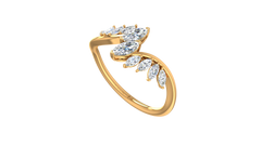 Marquise Feather Bypass Lab Grown Diamond