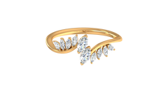 Marquise Feather Bypass Lab Grown Diamond