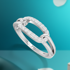 Sparkling Full Encrusted Link Diamond