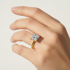 Princess One Stone Lab Grown Diamond