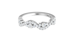Double Row Twisted Infinity Band
