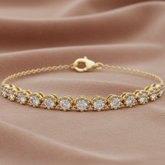 Antique Halo Diamond Radiance