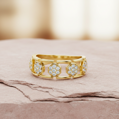 Octagon Honeycomb Diamond