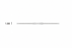 Single Diamond Line Lab Grown Diamond - B067D