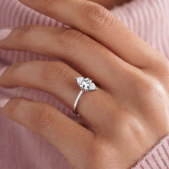 IGI cert. 2.00 ctw Marquise Single Stone Lab Grown Diamond