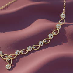 Curvilinear Cascade Structured Liner Link Diamond