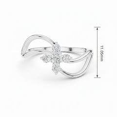Asymmetrical Wave Shank Cruciform