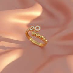 Radiant Sunburst Blooming Celestial Halo Natural Diamond