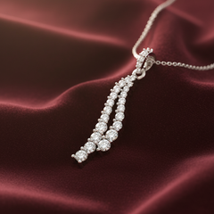 Modern Linear Diamond Drop