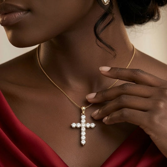 Classic Round Station Cross Elegance