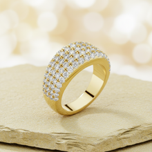 Load image into Gallery viewer, Five-Row Natural Diamond