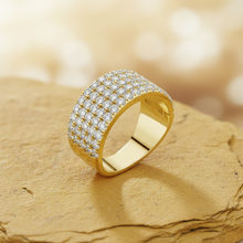Load image into Gallery viewer, Five-Row Natural Diamond