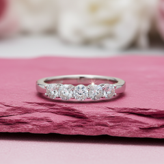 Five Stone Prong Diamond