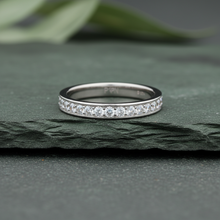 Load image into Gallery viewer, Modern Channel-Set Diamond