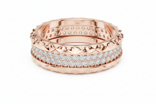 Load image into Gallery viewer, Diamond Dual-Row Eternity