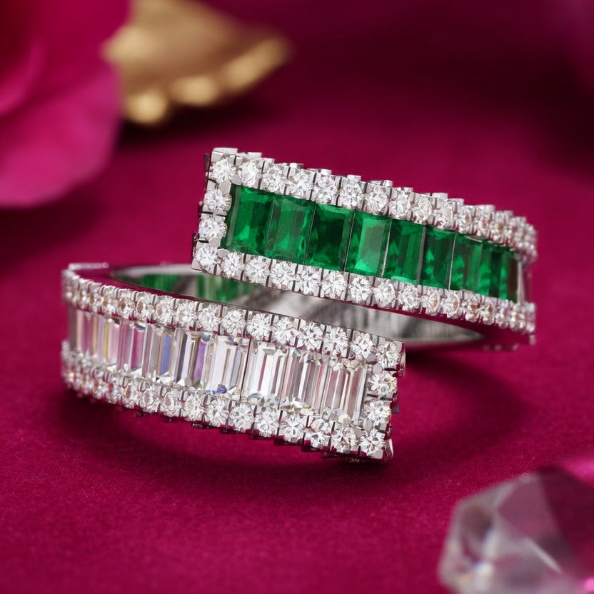 Dual-Band Emerald and Diamond