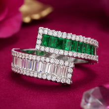 Load image into Gallery viewer, Dual-Band Emerald and Diamond