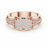 Contoured Diamond Cluster