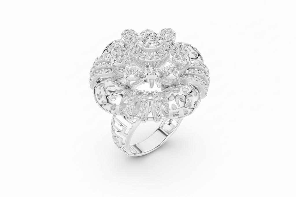 Grand Floral Bloom Diamond