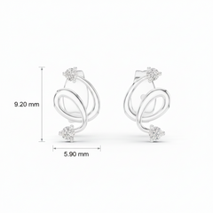 Swirl Spiral Flow Diamond