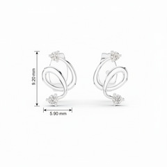 Twisted Flow Ribbon Diamond Prestige