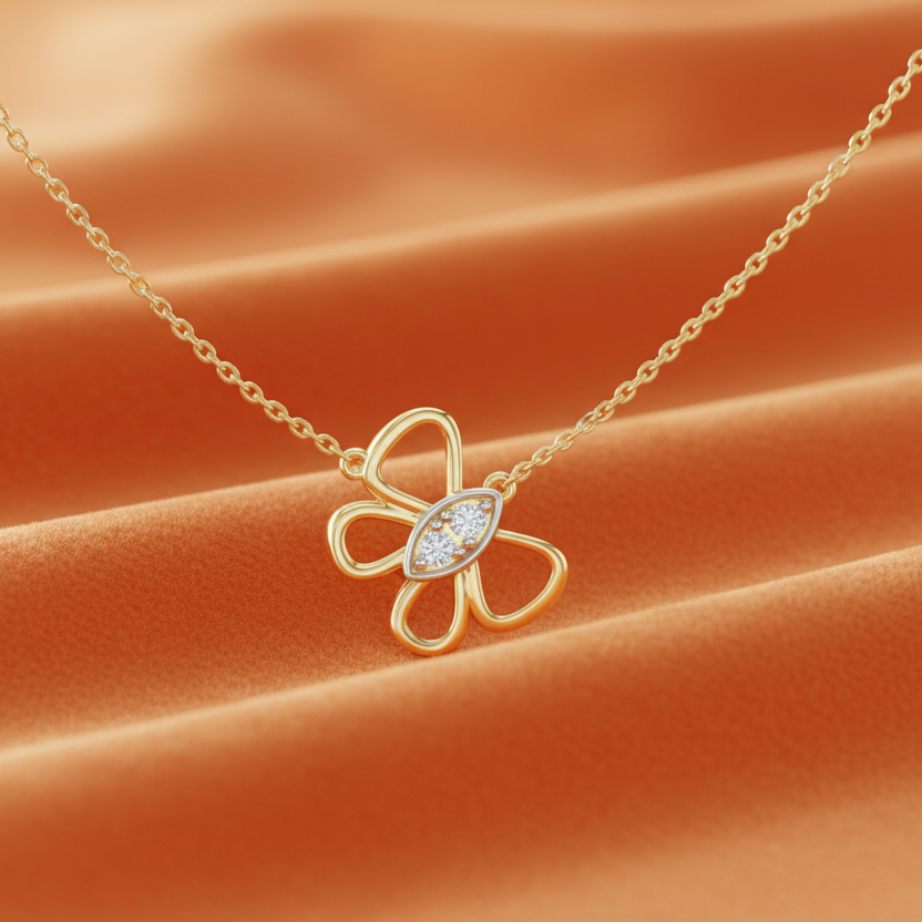 Butterfly Winged Pavé Diamond Constellation