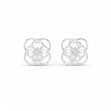 Geometric Four Leaf Diamond Opulence