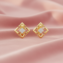 Load image into Gallery viewer, Rhombus Geometric Four Stone Diamond