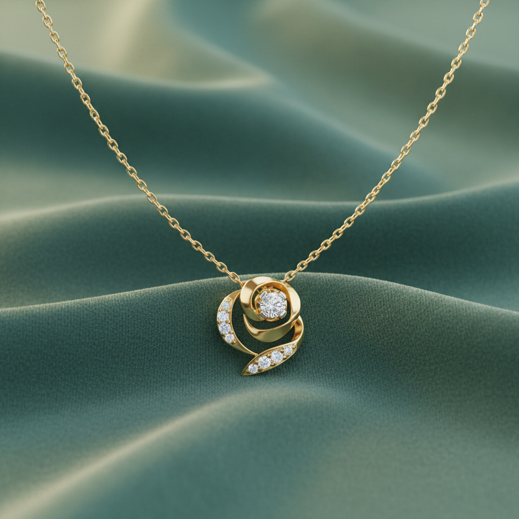 Spiral Rose Whirl Bloom Diamond Prestige