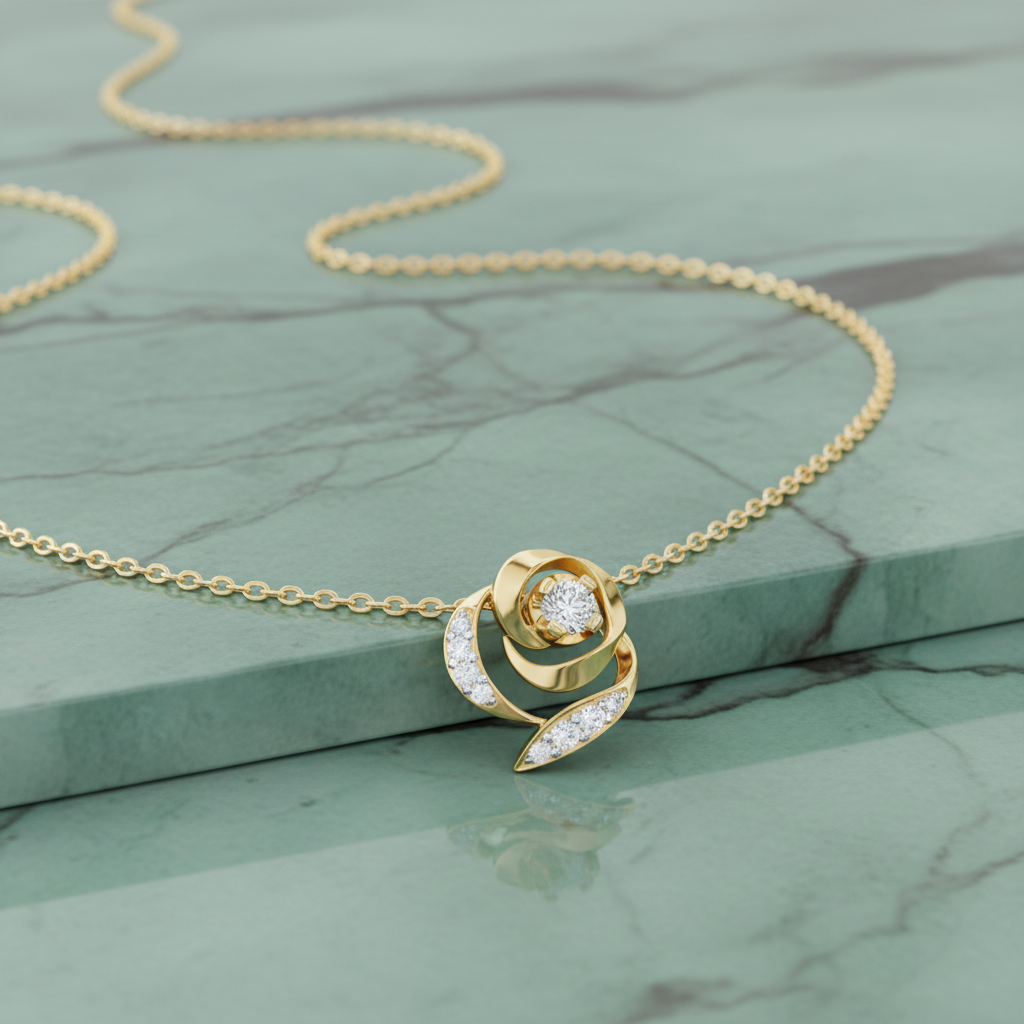 Spiral Rose Whirl Bloom Diamond Prestige