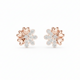 Heart-Petal Diamond Love Bloom Romantic Floral