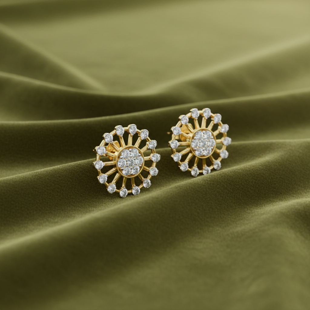 Sunburst Flower Diamond