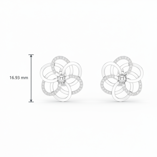 Multi-Petal Infinite Bloom Diamond Luminary