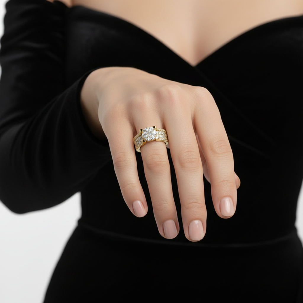Bold Signet Diamond