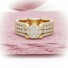 Load image into Gallery viewer, Bold Signet Diamond