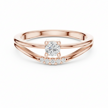 Load image into Gallery viewer, Split-Shank Natural Diamond