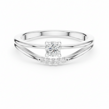 Load image into Gallery viewer, Split-Shank Natural Diamond