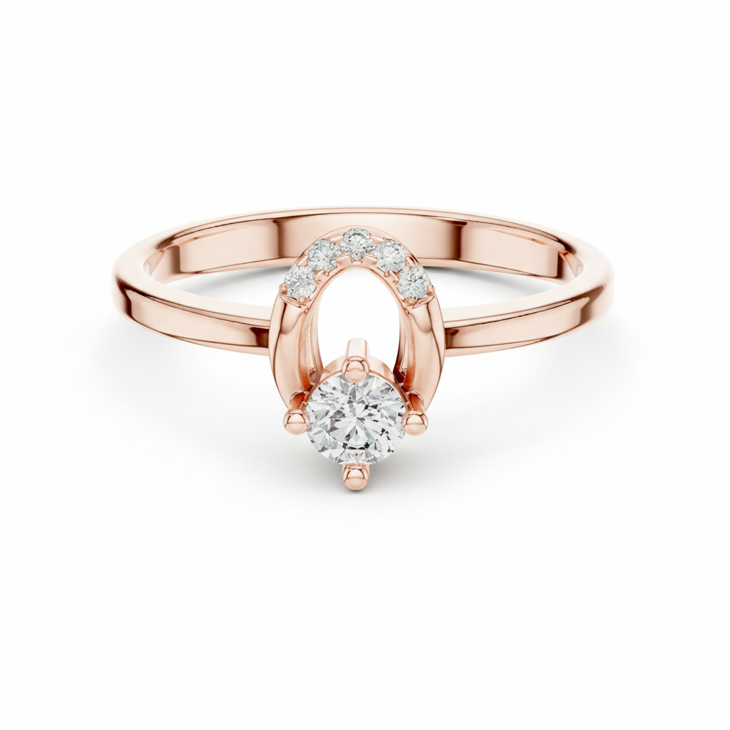 Open Oval Natural Diamond