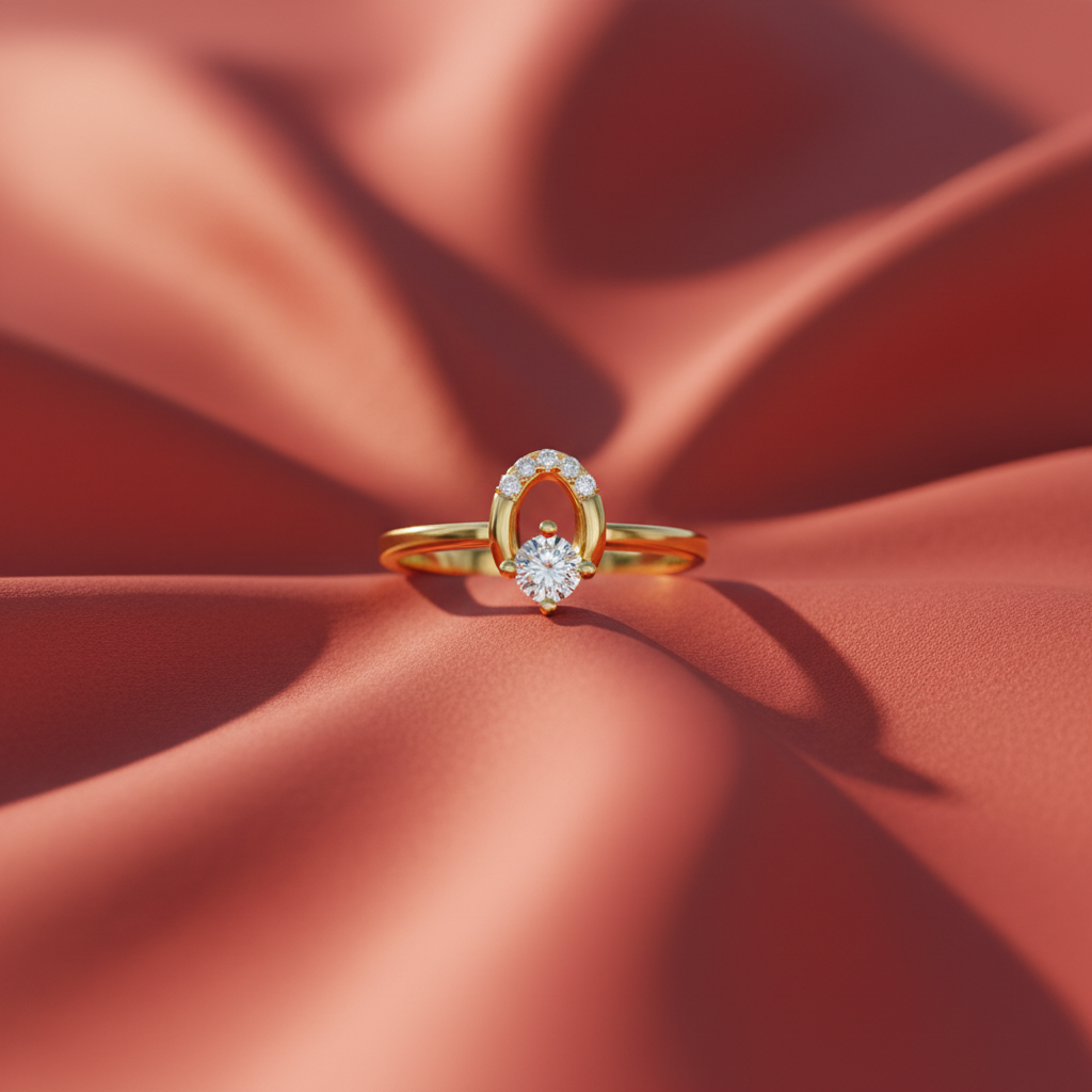 Open Oval Natural Diamond
