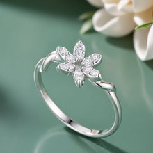 Load image into Gallery viewer, Opulent Bloom Full Floral Diamond Cluster