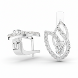 Open-Work Diamond Flora Lattice Pierced Botanical Airy Sculptural Garden
