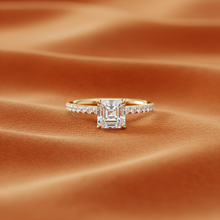 Load image into Gallery viewer, 1.00 ctw Asscher cut Center Lab Grown