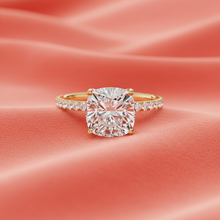 Load image into Gallery viewer, 2.50 ctw Cushion Cut Center Lab Grown